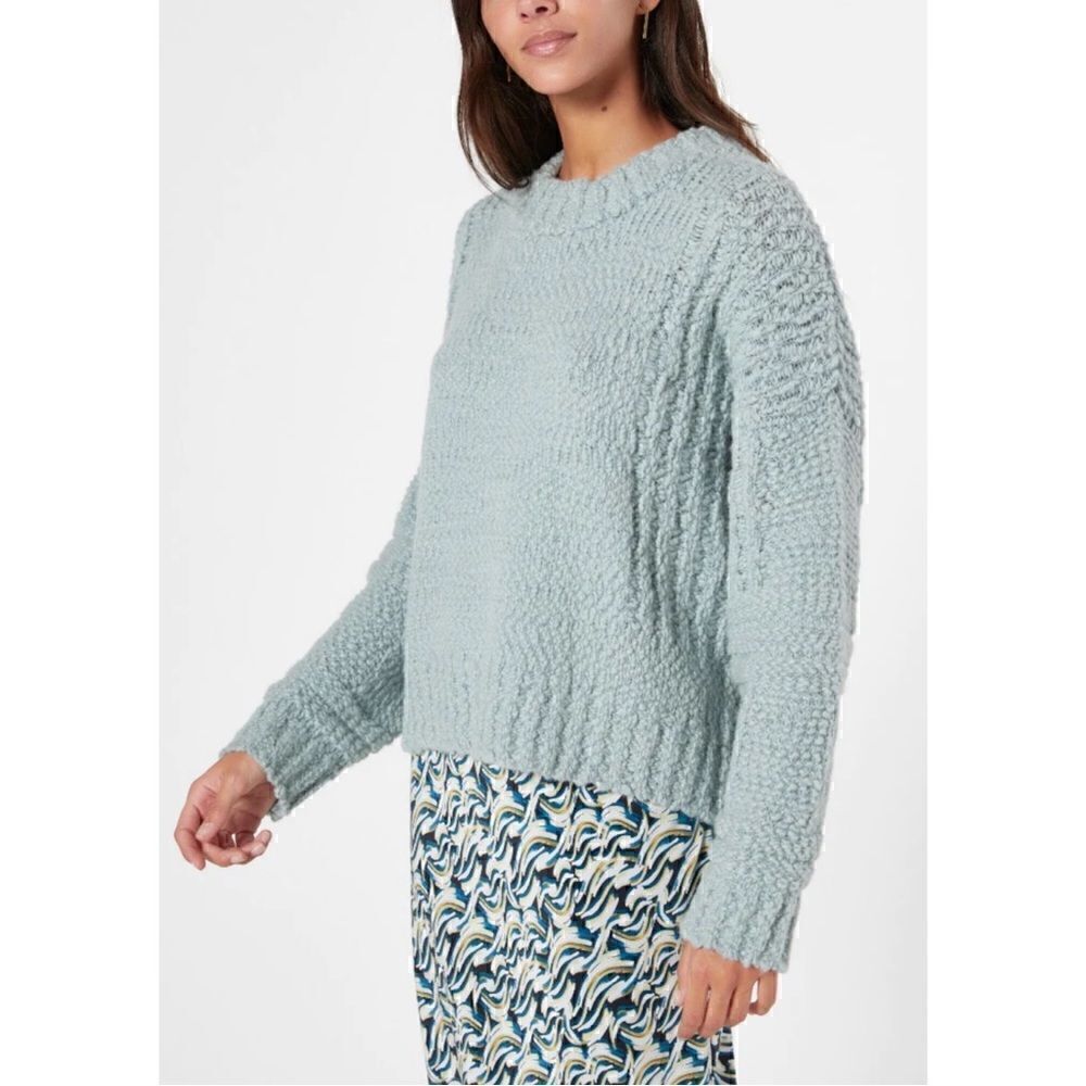 Joie Sweater Firmona Wool Blend Boucle Knit